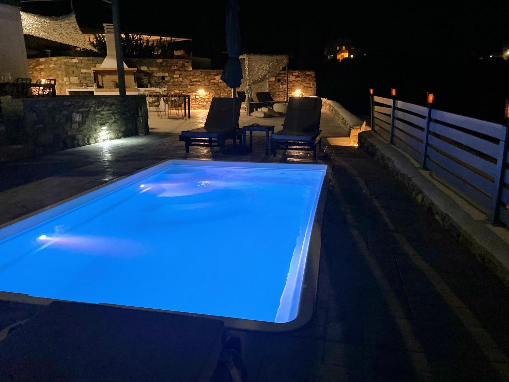 Blue View Villa Apartment #1 With Shared Pool Pounda Екстер'єр фото